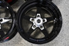 Set 4 15" Vision American Muscle 571 Sport Star II Gloss Black 15x10 5x4.5  0mm