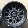 Set 4 18" Vision 412 Rocker Anthracite Satin Black Lip Wheels 18x9 5x150 12mm