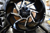Set 4 20" Vision 422 Prowler Gloss Black Machined Face Wheels 20x9 8x6.5 -12mm