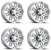 Set 4 15" Vision HD 375 Warrior Marine Paint Silver Wheels 15x6 5x5 Rims 0mm Set 4 15" Vision HD 375 Warrior Marine Paint Silver Wheels 15x6 5x5 Rims 0mm