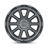 Black Rhino Chase 17x9 6x120 Brushed Gunmetal Wheel 17" 12mm Rim
