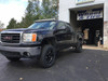 17" Vision Off-Road 411 Arc Gloss Black Milled Spoke Wheel 17x9 5x5 Rim -12mm