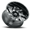 Set 4 20" Vision 361 Spyder Gloss Black Milled Spoke Wheels 20x9 5x5 10mm Rims