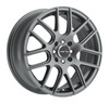 15" Vision Street 426H Cross Gunmetal Wheel 15x6.5 5x100 Rim 38mm