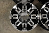 20" Vision 375 Warrior Gloss Black Machined Face Wheel 20x9 8x6.5 Truck Rim 18mm