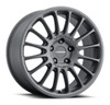 Set 4 17" Vision Street 477 Monaco Satin Black Wheels 17x8 5x112 Rims 38mm