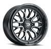 18" Vision Off-Road 402 Riot Gloss Black Machined Face Wheel 18x9 5x5 Rim -12mm