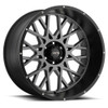 Set 4 20" Vision 412 Rocker Anthracite Satin Black Lip Wheels 20x9 5x5.5 12mm