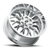 Set 4 20" Vision Off-Road 402 Riot Chrome Wheels 20x9 8x6.5 Truck Rims 12mm