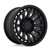 17" Black Rhino Raid 17x8.5 5x4.5 Matte Black Wheel -18mm Lifted Truck Rim