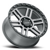 Set 4 17" Vision 354 Manx 2 Satin Grey 17x9 Wheels 8x6.5 (8x165.1) 12mm Rims