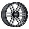 Set 4 17" Vision 354 Manx 2 Satin Grey 17x9 Wheels 8x6.5 (8x165.1) 12mm Rims