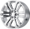 Performance Replicas PR182 22x9 6x5.5 Chrome Wheel 22" 24mm Rim