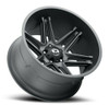 Set 4 24" Vision Off-Road 363 Razor Satin Black Wheels 24x12 5x5 Rims -51mm