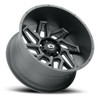 Set 4 20" Vision Off-Road 361 Spyder Satin Black Wheels 20x9 5x150 12mm Rims