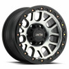 Set 4 20" Vision Off-Road 111 Nemesis Black Machined Face Wheels 20x9 6x5.5 0mm