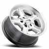 Set 4 15" Vision Muscle 147 Daytona Hyper Silver Wheels 15x7 5x4.75 Rims -7mm