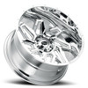 Set 4 22" Vision 361 Spyder Chrome 22x14 Wheels 8x6.5 (8x165.1) -76mm Rims