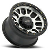 Set 4 18" Vision Off-Road 111 Nemesis Black Machined Face Wheels 18x9 6x5.5 0mm