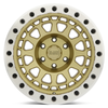 Black Rhino Primm Beadlock 17x8.5 5x4.5 Matte Gold Machined Ring Wheel 17" -38mm