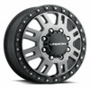 16" Vision 408 Manx 2 Dually Satin Grey 16x6 Wheel 8x170 115mm Rim