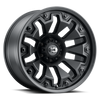 20" Vision 362 Armor Satin Black with Black Bolt Wheel 20x9 6x135 Truck Rim 12mm