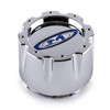 Moto Metal 353K133H 950 951 953 8 Lug Chrome Wheel Center Cap 3.5" Tall Snap In Moto Metal 353K133H 950 951 953 8 Lug Chrome Wheel Center Cap 3.5" Tall Snap In