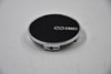 Enkei Chrome and Black w/Chrome Logo Wheel Center Cap Hub Cap CC-176 2.625" Enkei Snap in