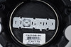 Vision Gloss Black w/Chrome Logo Wheel Center Cap Hub Cap C421GB-5V 5.5" Vision 6 Lug