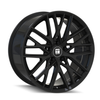 18" Touren Tr91 18x8 Gloss Black 5x4.5 Wheel 35mm Rim