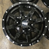 Set 4 17" Moto Metal MO970 17x9 8x6.5 Gloss Black Milled Lip Lifted Wheels -12mm
