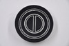 Ford Black w/ Silver Logo Wheel Center Cap Hub Cap E3SC-1A040-AA 3.875" 1983-89 Ford Thunderbird