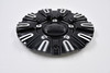 Starr Gloss Black w/ Machining accents Wheel Center Cap Hub Cap 113S204(GB) 8" Starr 113 Reward