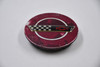 Chevrolet Burgandy w/ Chrome, Black, Red Logo Wheel Center Cap Hub Cap 10137865 3" 1993-96 Corvette