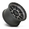 Set 4 KMC KM544 Mesa 20x9 8x170 Satin Black With Gray Tint Wheels 20" 18mm Rims