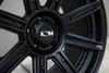 20" Ion 149 20x9 Matte Black 6x5.5 Wheel -12mm Rim
