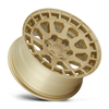Black Rhino Boxer 17x8 5x4.25 Gloss Gold Wheel 17" 40mm Rim