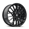 Set 4 18" Mazzi Jinx 18x8 Gloss Black 5x120 Wheels 40mm Car Suv Rims