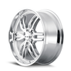 Set 4 20" Ridler 609 20x9 Chrome 6x5.5 Wheel 30mm Rim For Chevy GMC Ram Cadillac