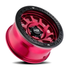 Set 4 17" Dirty Life Enigma Race 17x9 Crimson Candy Red 6x135 Wheels -12mm Rims
