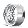 Set 4 20" Ridler 609 20x9 Chrome 6x5.5 Wheel 18mm Rim For Chevy GMC Ram Cadillac