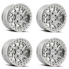 Set 4 17" Dirty Life Enigma Race 17x9 Machined 5x5 Wheels -38mm Lifted Truck Rim