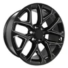 Performance Replicas PR177 24x10 6x5.5 Gloss Black Milled Wheel 24" 24mm Rim