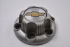 Chevrolet Silver Wheel Center Cap Hub Cap 15067578(NolugCov) 7.375" Chevrolet 6 Lug OEM w/o Lug Caps