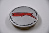 Street Rebel Silver w/ Black & Red Logo Wheel Center Cap Hub Cap KM 60-02 2.5" Street Rebel Snap in