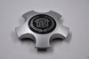 Level 8 Satin Black w/ Red, Chrome, Black Insert Wheel Center Cap Hub Cap C-338-1(BLK) 5.5" Level 8 Motorsports Push Thru