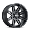 20" Ion 142 20x9 Matte Black 6x5.5 Wheel 25mm Rim