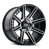 20" Ion 149 20x10 Black Machined 5x5 Wheel -24mm Rim