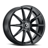 Set 4 18" Kraze Cosmos 18x8 Gloss Black 5x4.25 Wheels 40mm Performance Rims