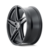 17" Kraze Milano 17x8 Satin Black 5x4.5 Wheel 38mm For Jeep Ford Rim